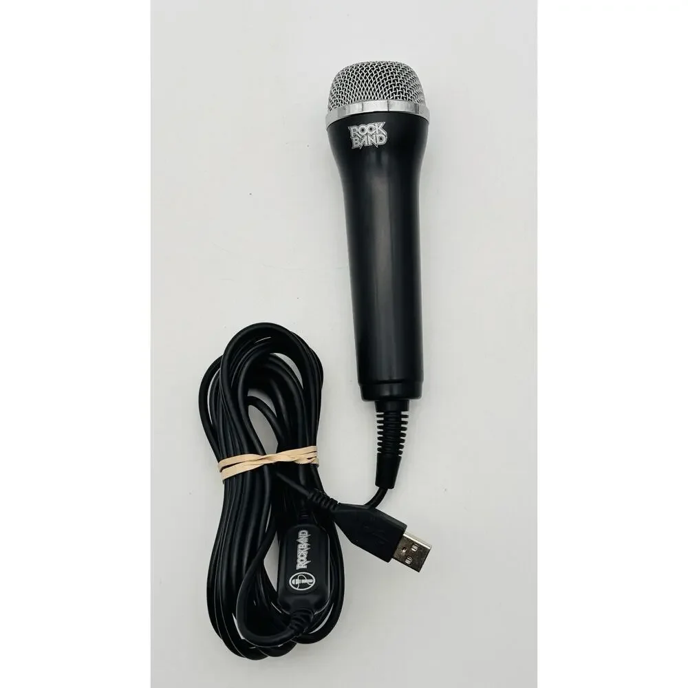 Logitech Rock Band Wired USB Microphone UR20 For Xbox 360 PS2 PS3 Wii Mic Works